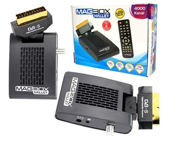 MAGBOX HALLEY MİNİ SD SCART UYDU ALICISI