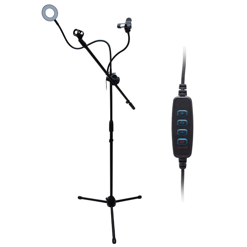MAGICVOICE DS-103SD LEDLİ TELEFON VE BOY MİKROFON TUTACAĞI