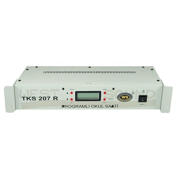 MAGICVOICE MV-208R USB RACK TİPİ AKILLI OKUL ZİL SAATİ (6 MELODİLİ * 19''  * WESTSOUND TKS-207R