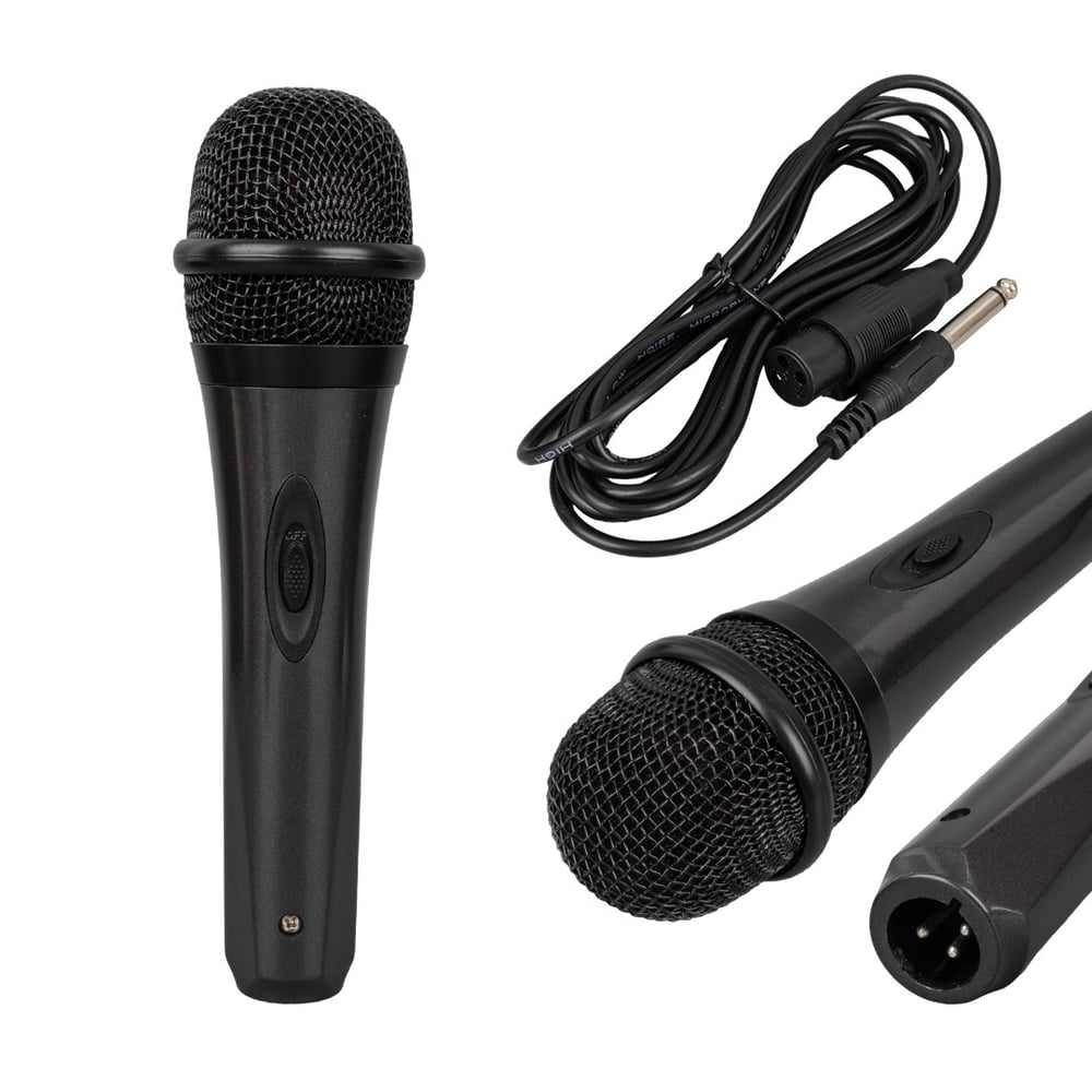 MAGICVOICE MV-21632 DİNAMİK PROFESYONEL EL MİKROFONU 3 METRE KABLOLU