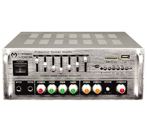 MAGICVOICE MV-982 110W USB/SD OSAWA AV 982 12V/220V UK ANFİ