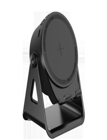 MAGICVOICE ZJ-W08 TAŞINABİLİR WIRELESS ŞARJ ÖZELLİKLİ SİYAH HOPARLÖR