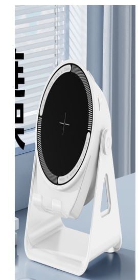 MAGICVOICE ZJ-W08 TAŞINABİLİR WIRELESS ŞARJ ÖZELLİKLİ BEYAZ HOPARLÖR