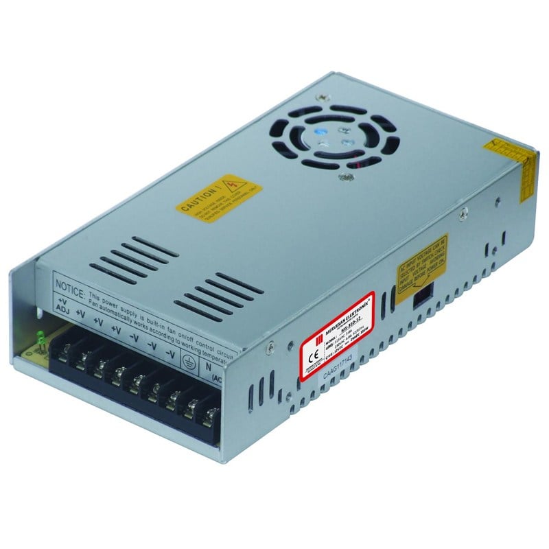 MERVESAN MT-350-48 48 VOLT - 7.3 AMPER - 350 WATT DC METAL KASA ADAPTÖR