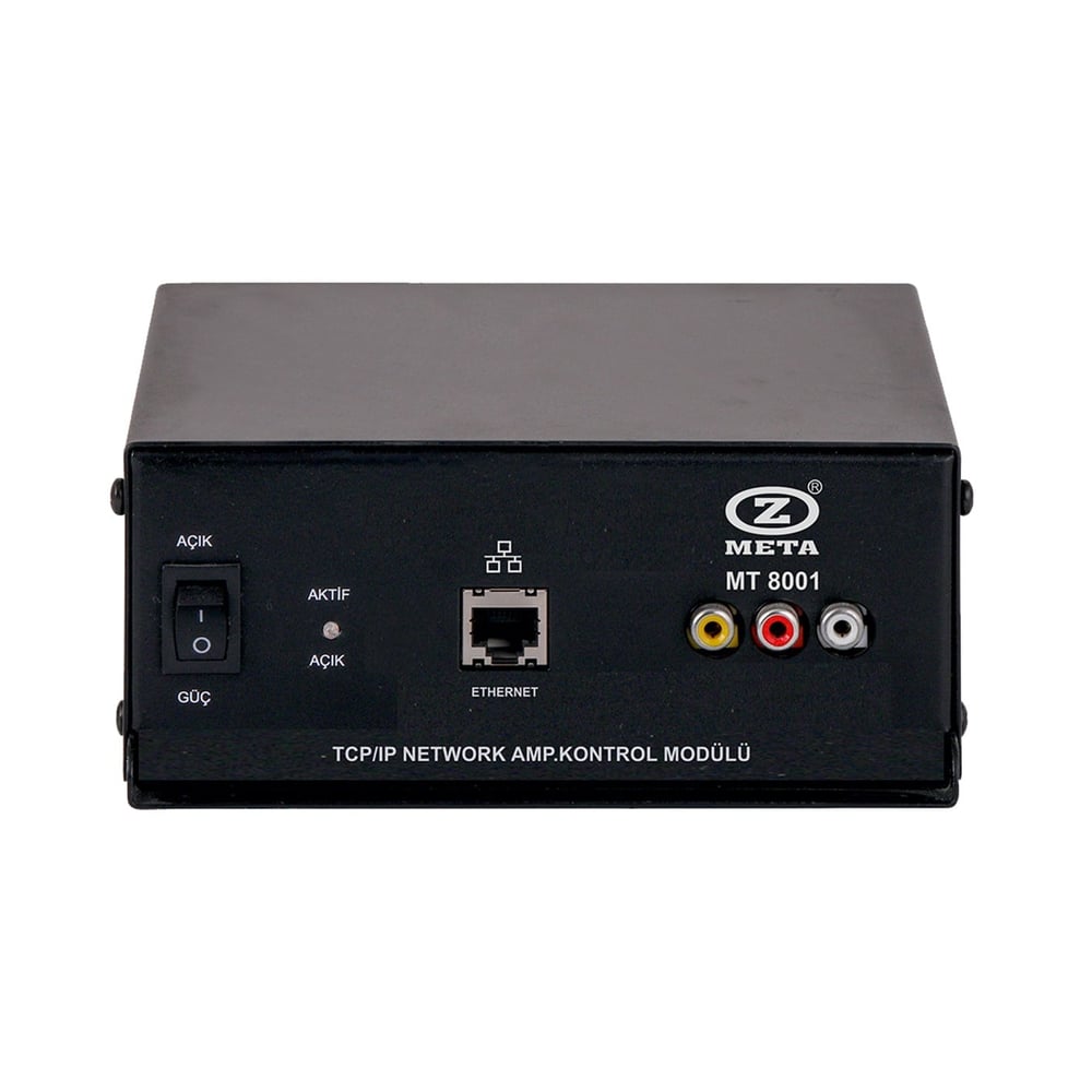 META MT-8001 IP NETWORK AMPLİFİKATÖR KONTROL MODÜLÜ