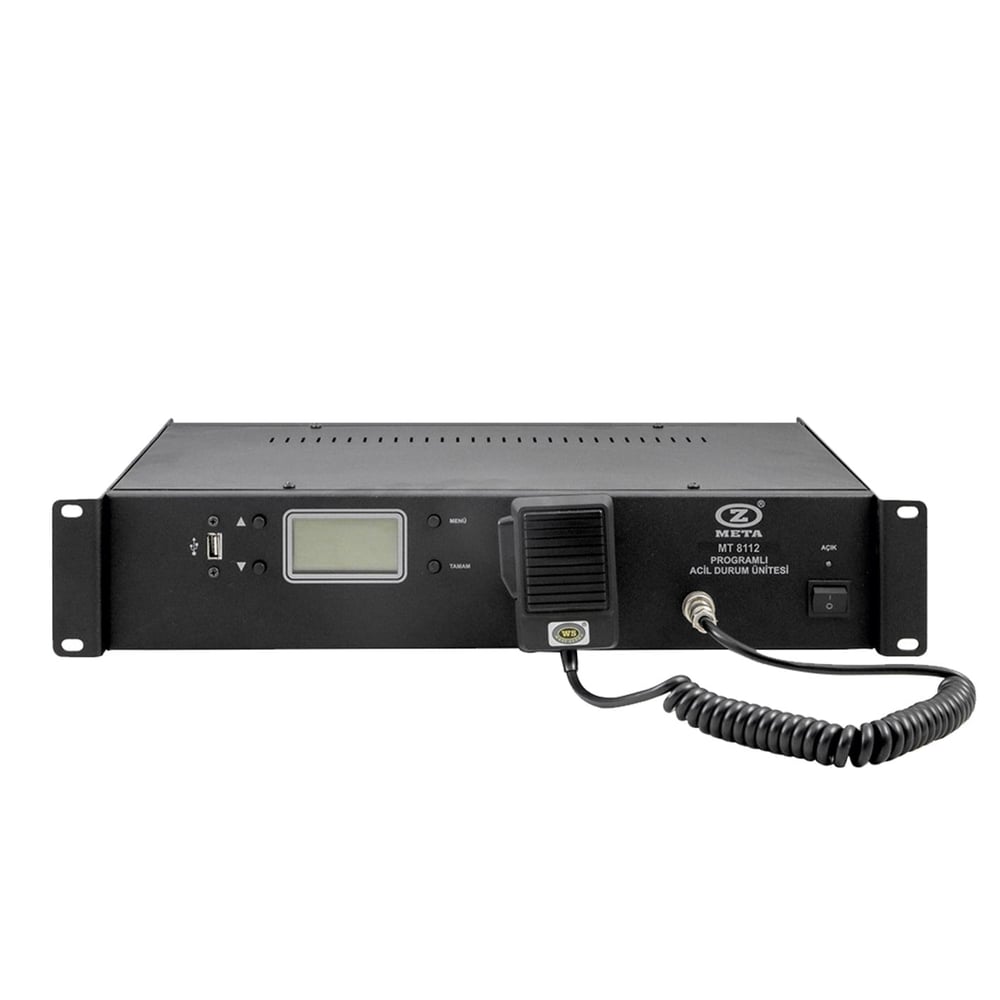 META MT-8112 IP NETWORK PROGRAMLI ACİL DURUM ÜNİTESİ