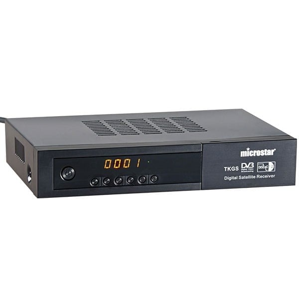 MICROSTAR MSR-6000 TKGS'Lİ UYDU ALICISI (BİSS+SIRIUS+DISPLAY+SCART)
