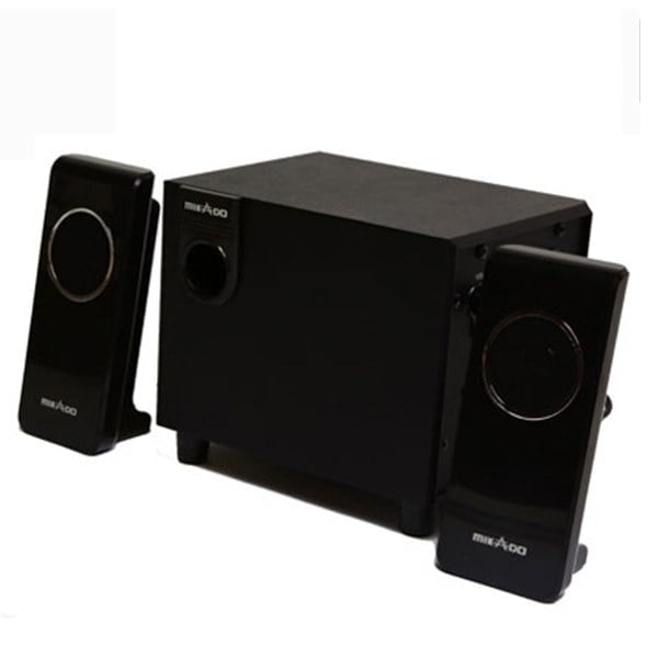 MIKADO MD-100 SİYAH 8 WATT RMS MULTIMEDIA 2+1 SPEAKER - HOPARLÖR