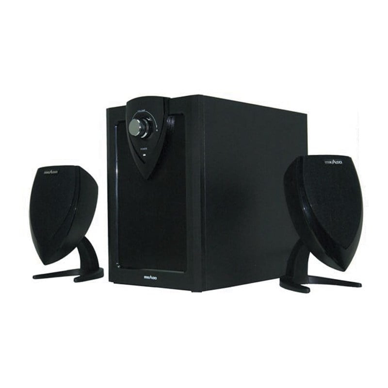 MIKADO MD-210D SİYAH 8 WATT RMS MULTIMEDIA 2+1 SPEAKER - HOPARLÖR