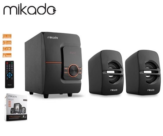 MIKADO MD-369 2+1 SPEAKER - HOPARLÖR (USB+SD+FM)