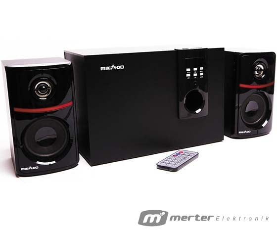 MIKADO MD-425FM 2+1 SPEAKER - HOPARLÖR (USB+SD+FM)