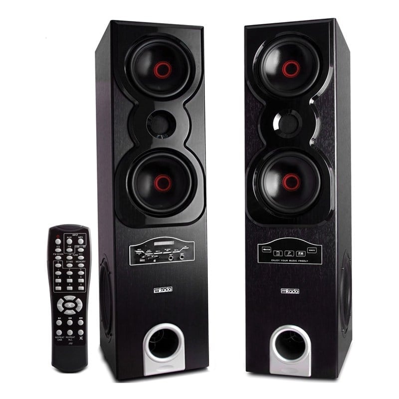 MIKADO MD-82 BL AHŞAP SPEAKER - HOPARLÖR (SD+USB+FM)
