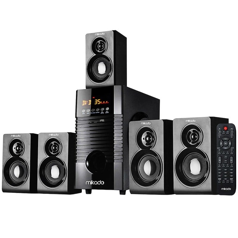 MIKADO MD-856 BT 5+1 USB+SD+FM DESTEKLİ MULTIMEDIA BLUETOOTH SPEAKER - HOPARLÖR