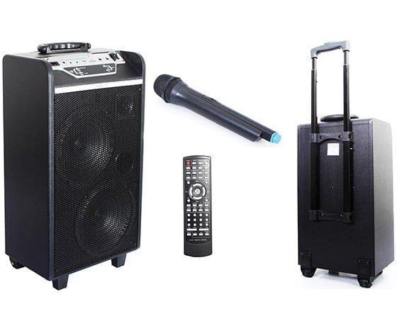 MIKADO MD-88KP 60 W EL MİK ÇİFT HOP BT+USB+SD+FM SEYYAR ANFİ