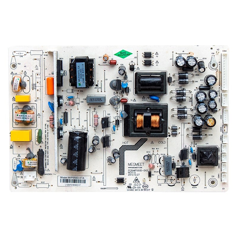 MIP550D-5TA PCB: MIP550D-DX2 REV1.0 TV BESLEME KARTI