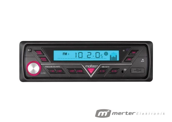 MQBASS MB-5070 USB/SD/FM OTO TEYP