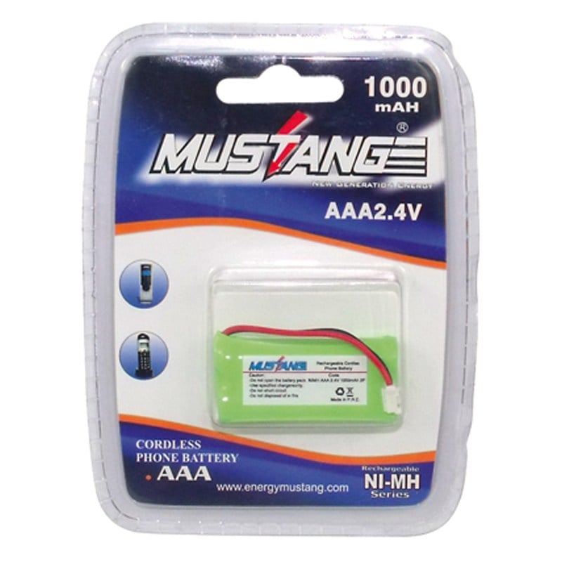 MUSTANG 2.4 VOLT 1100 MAH SIEMENS TELSİZ TELEFON PİLİ