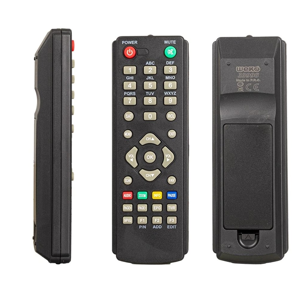 Magbox King Mini - Botech Piko 120 Gold - Wismann Mini SD Uydu Alıcı Kumandası
