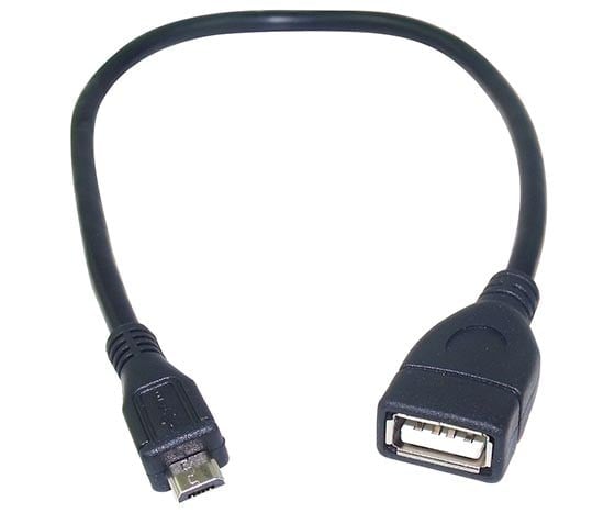 NARİTA NRT-120 MICRO USB ERKEK USB DİŞİ 20 CM KABLO (31824'LE AYNI) * SL-UKF30A