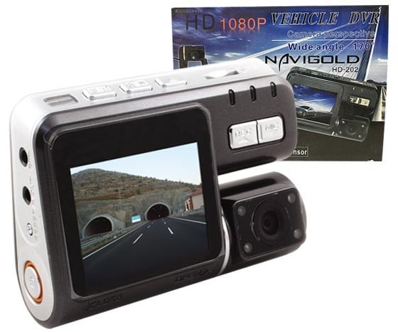 NAVIGOLD HD-202 ÇİFT KAMERALI ARAÇ DVR KAMERA SETİ
