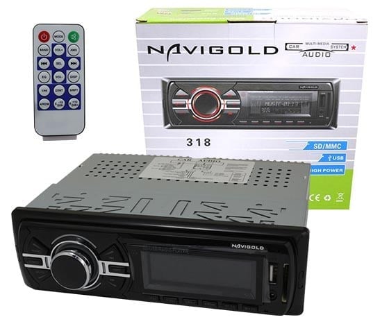 NAVIGOLD NG-318C USB/SD/FM MEKANİKSİZ OTO TEYP 4X25 WATT