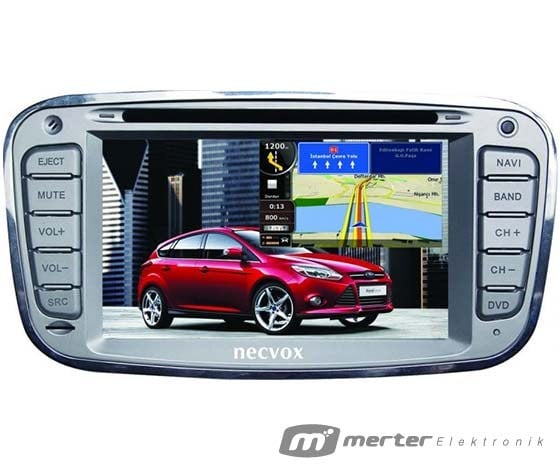 NECVOX DVA 9903 FORD FOCUS 2011 MULTIMEDYA NAVİGASYONLU TEYP