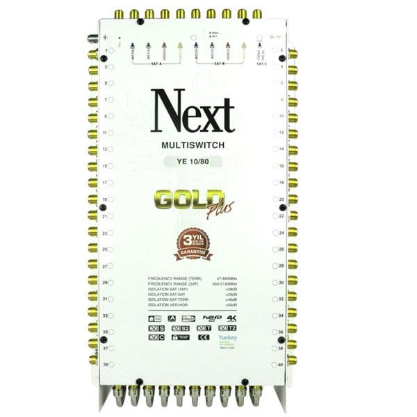 NEXT 10*80 SONLU UYDU SANTRALİ