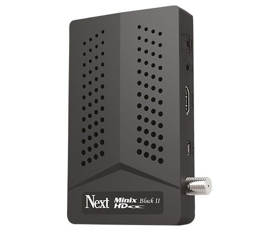 NEXT MINIX HD BLACK II + PLUS  MİNİ UYDU ALICISI