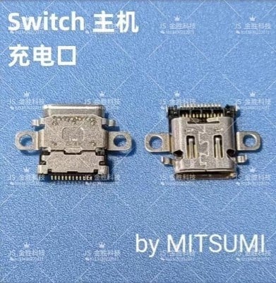NINTENDO SWITCH TYPE-C ŞARJ GİRİŞ SOKETİ KONNEKTÖRÜ (MITSUMI)
