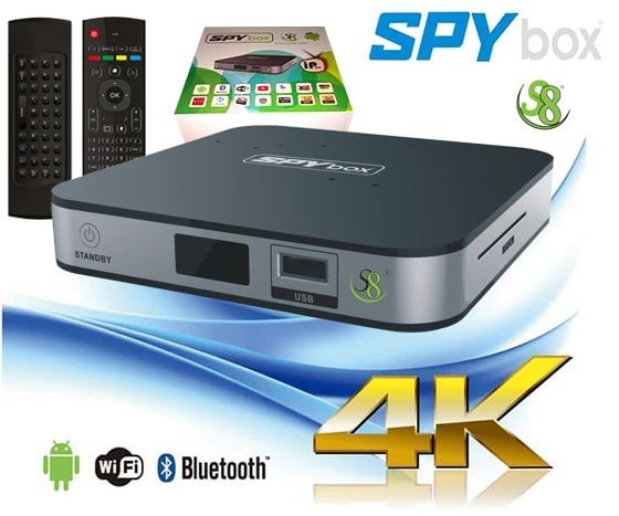 NOVACOM SPYBOX S8 ANDROID 4.4 HYBRID FULL HD UYDU ALICISI