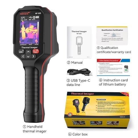 NOYAFA NF-525 TEMASSIZ TERMAL GÖRÜNTÜLEYİCİ KIZILÖTESİ TERMOMETRE