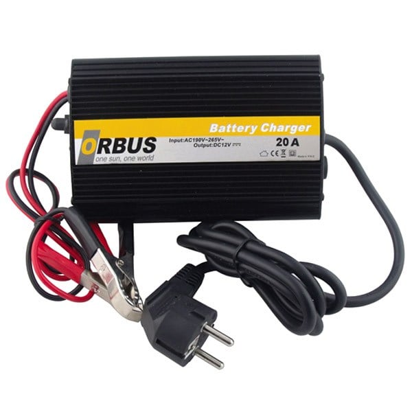 ORBUS 12 VOLT - 20 AMPER 3 SİSTEMLİ AKÜ ŞARJ CİHAZI