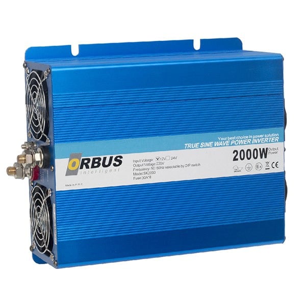 ORBUS 24 VOLT - 2000 WATT INTELLIGENT TAM SINUS INVERTER