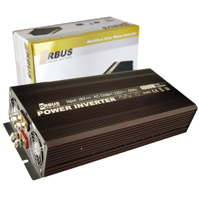 ORBUS 24 VOLT - 4000 WATT MODIFIED SINUS INVERTER