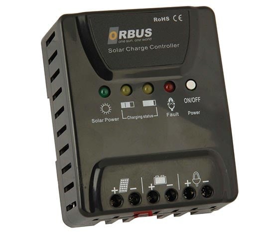 ORBUS SL-30 12 VOLT - 24 VOLT - 30 AMPER OTOMATİK SOLAR ŞARJ REGÜLATÖRÜ