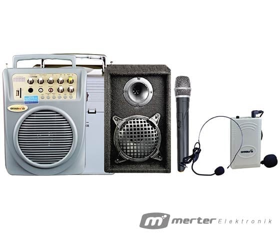 OSAWA 8127 EL+YAKA YEDEK HOPARLÖRLÜ USB+SD MEVLÜT ANFİ