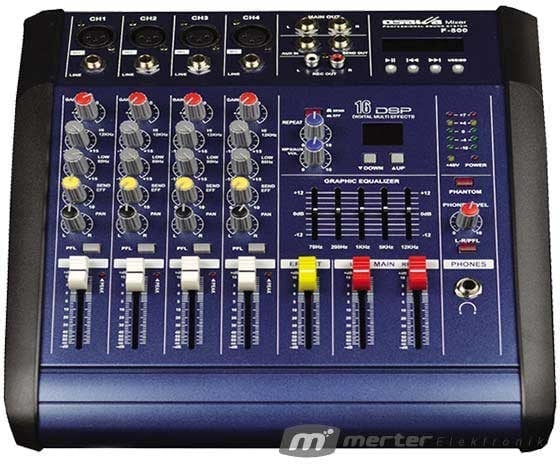 OSAWA F-500 2X100W 4 KANAL MIXER
