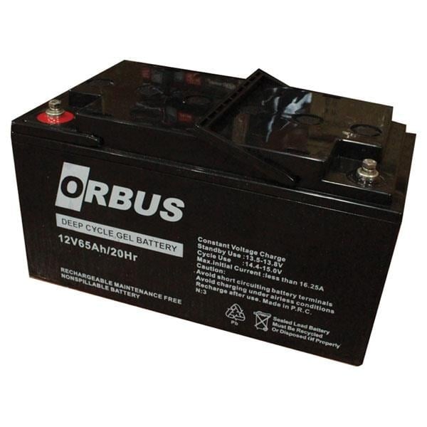 Orbus 12 Volt 65 A Jel Tip Akü