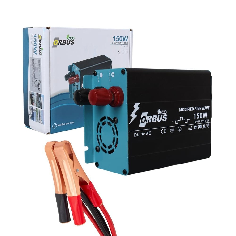 Orbus ORB-150M 12 Volt - 150 Watt 220 Volt Akü Maşalı Modified Sinus Inverter