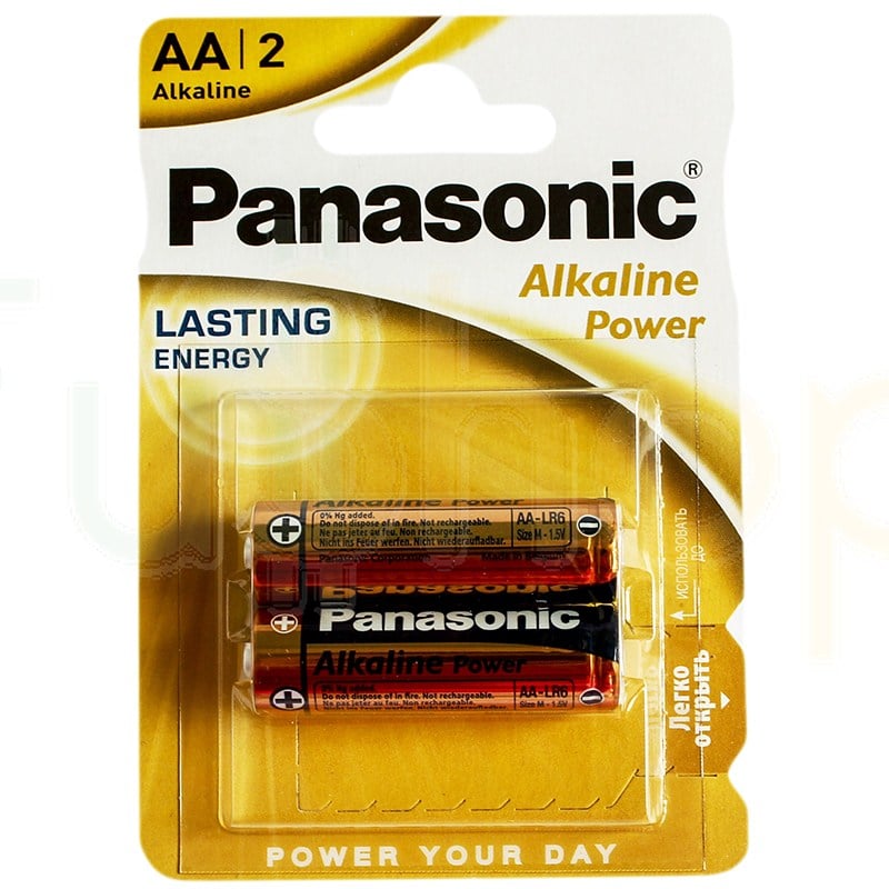 PANASONIC ALKALİN AA KALEM PİL (2'Lİ PAKET FİYATI)
