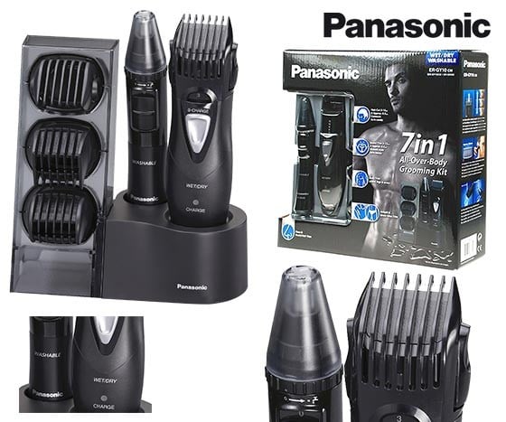 PANASONIC ER-GY10CM504 ISLAK/KURU ŞARJLI SAÇ/SAKAL VE VÜCUT BAKIM SETİ