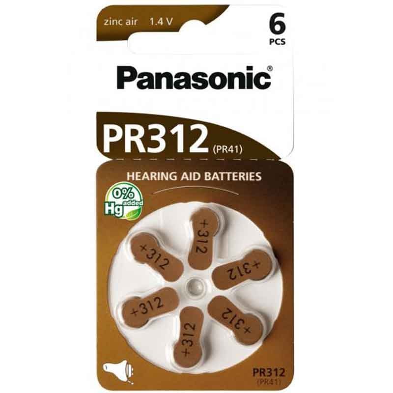 PANASONIC PR312 312 NO KULAKLIK PİLİ (PAKET)