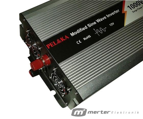 PELKA 24 VOLT - 1000 WATT MODIFIED SINUS INVERTER