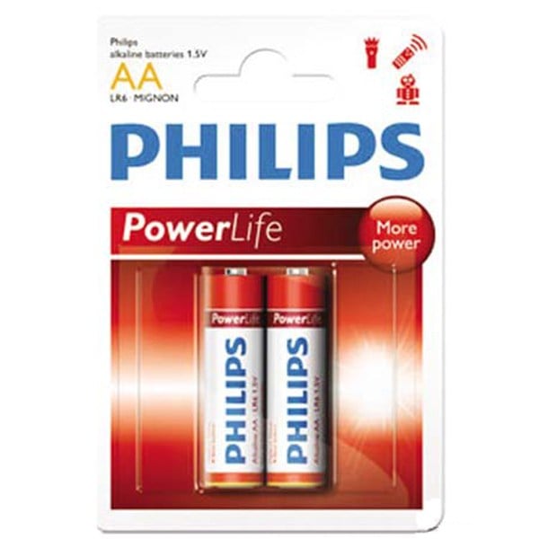 PHILIPS LR6P2B/97 ALKALİN 2'Lİ KALEM PİL