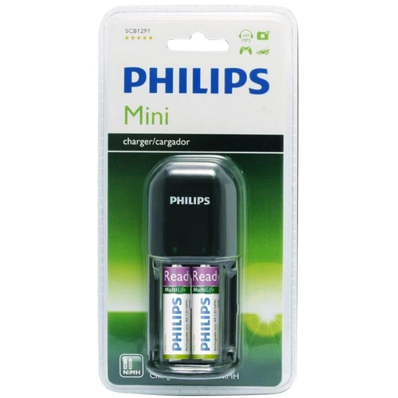 PHILIPS SCB1291NB/12 PİL ŞARJ CİHAZI+2000MAH 2'Lİ AAA PİL