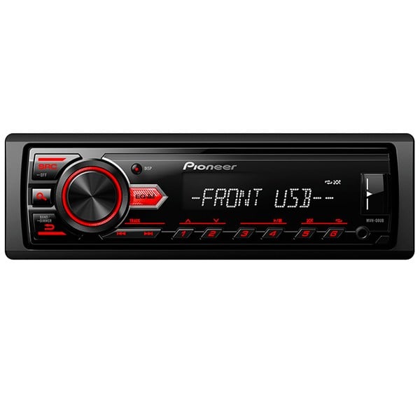 PIONEER MVH-08UB MEKANİKSİZ USB'Lİ OTO TEYP 4X50 WATT (DİGİCOM)