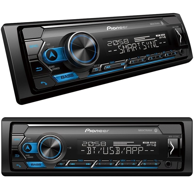 PIONEER MVH-S325BT USB/FM/AUX/BT BLUETOOTH'LU MEKANİKSİZ OTO TEYP 4X50 WATT