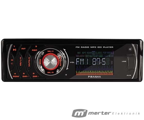 PIRANHA CHANGER R TYPE USB/SD/FM OTO TEYP