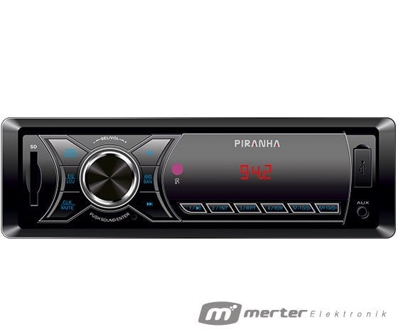 PIRANHA CHANGER T USB/SD/FM/BT OTO TEYP