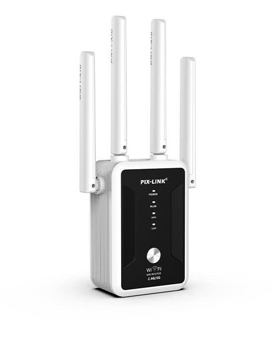PIX-LINK LV-AC32 1200 MBPS 4 ANTENLİ DUAL BAND ROUTER/REPEATER/AP